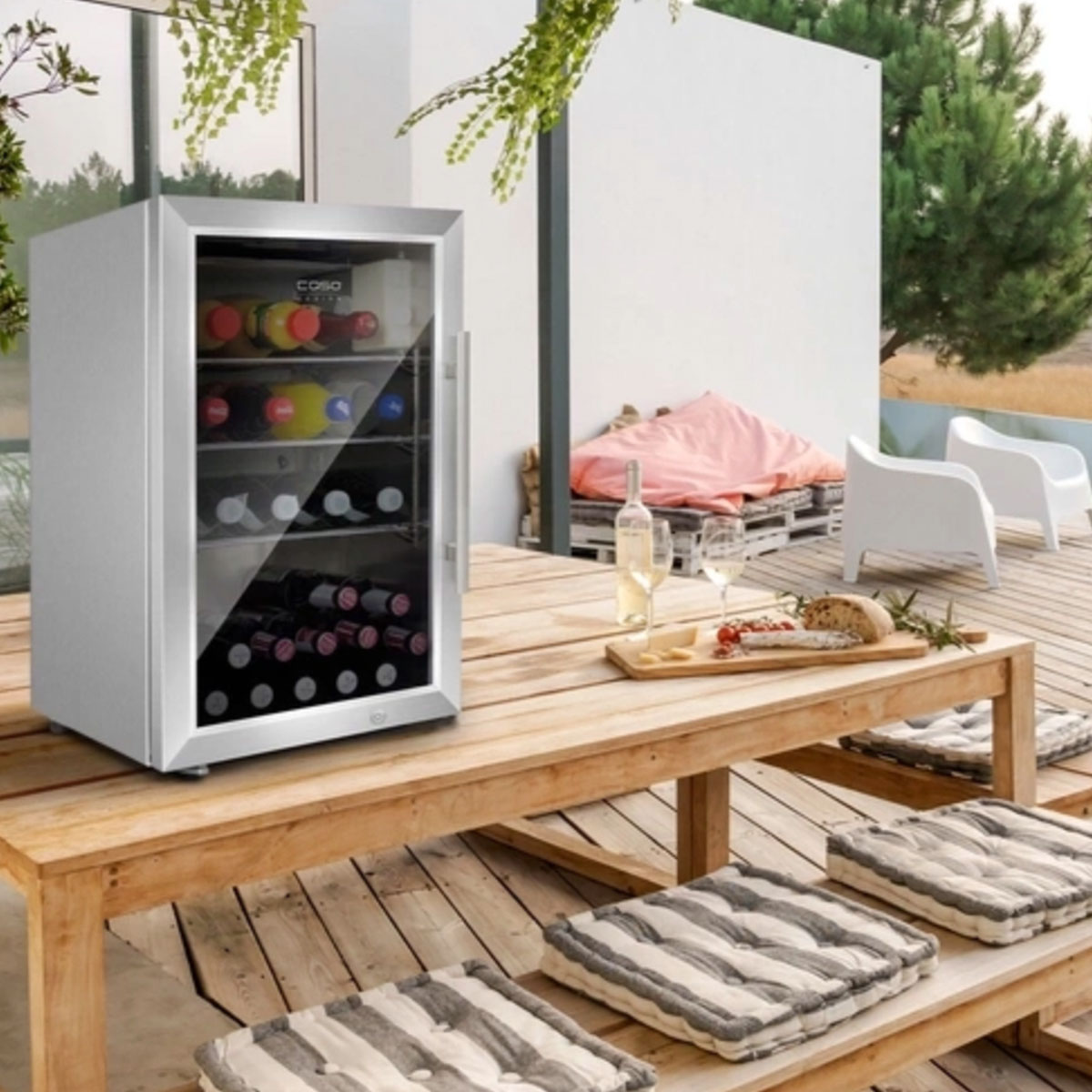 CASO Outdoor Kühlschrank Barbecue Cooler, Türanschlag links