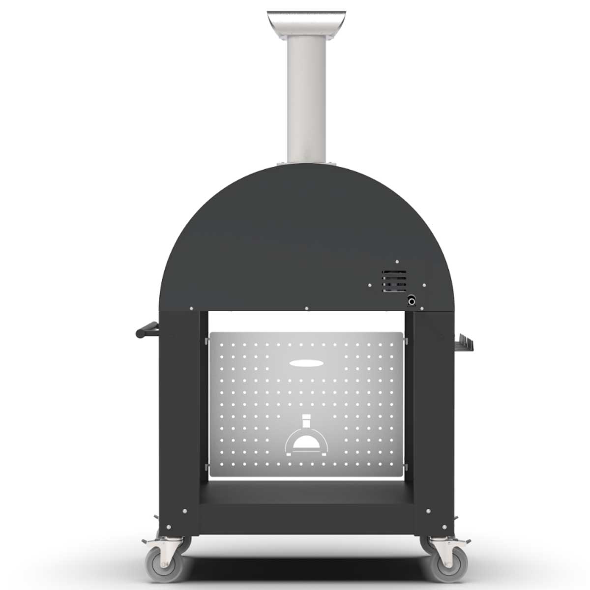 Alfa Forni Unterbau 2 Pizze Classico &  Moderno Schwarz 