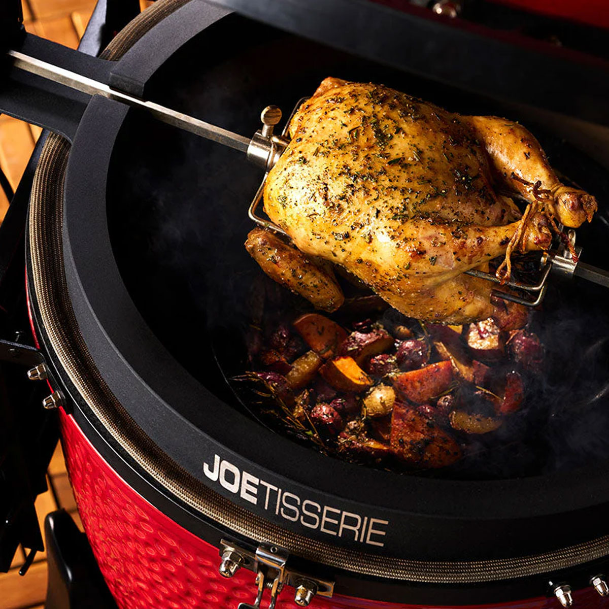 Drehspieß Aufsatz für Kamado Joe Big Joe
