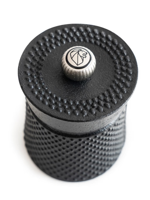 BALI Pfeffermühle Gusseisen schwarz 8 cm