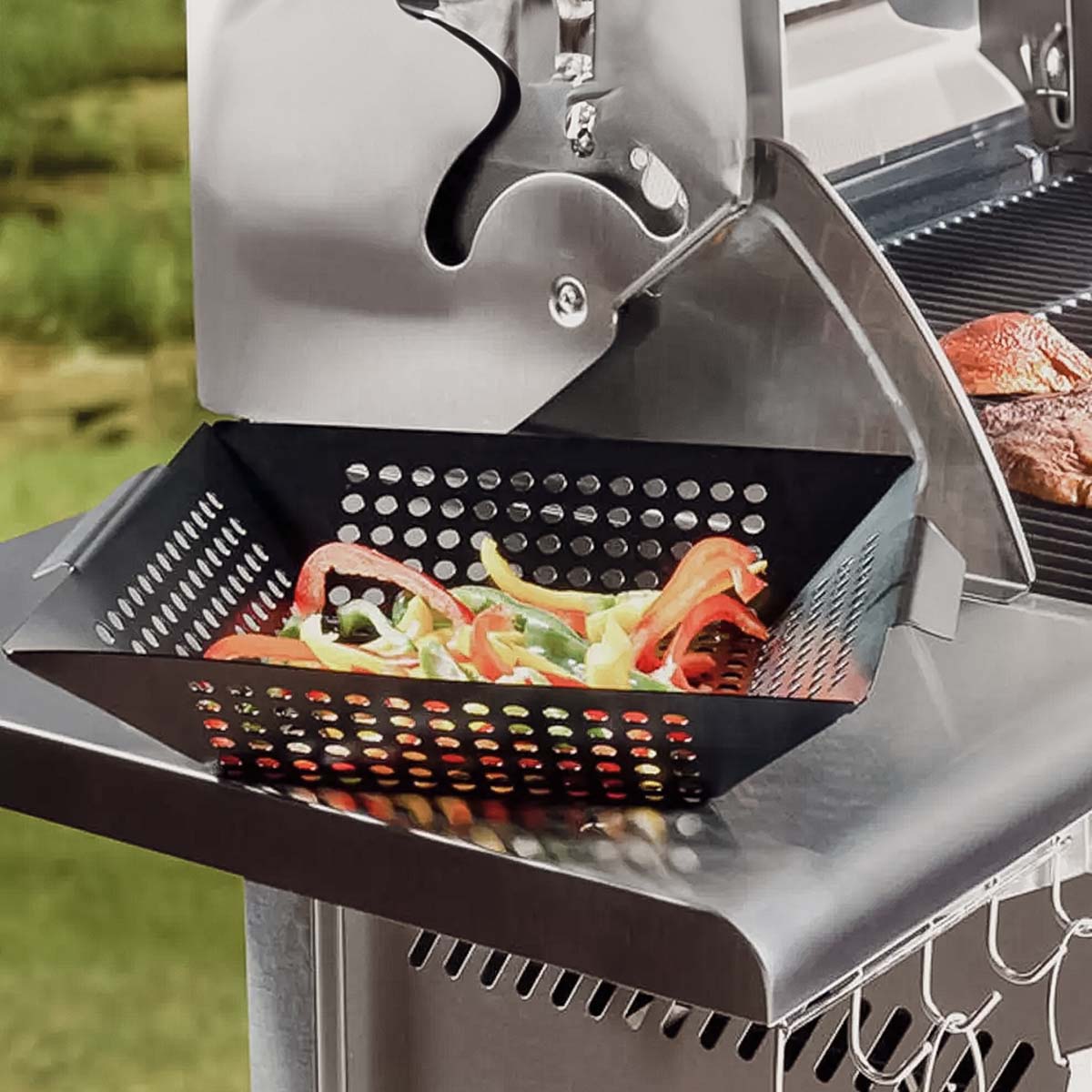 Santos Grillwok schwarz  30 5 x 30 5 Santos Grillwok schwarz  30 5 x 30 5