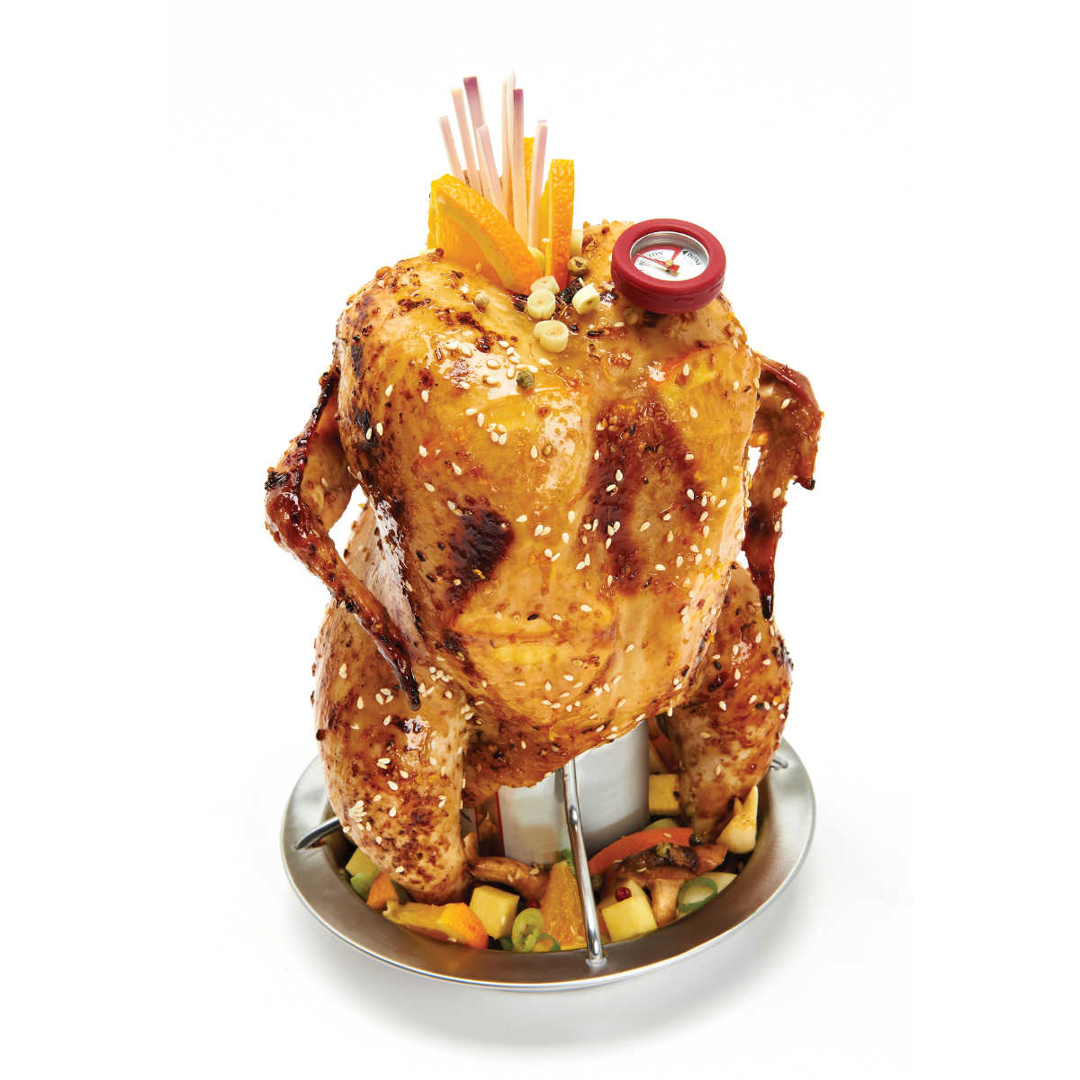 Broil King Hähnchenbratgestell mit Hähnchen Broil King Hähnchenbratgestell mit Hähnchen
