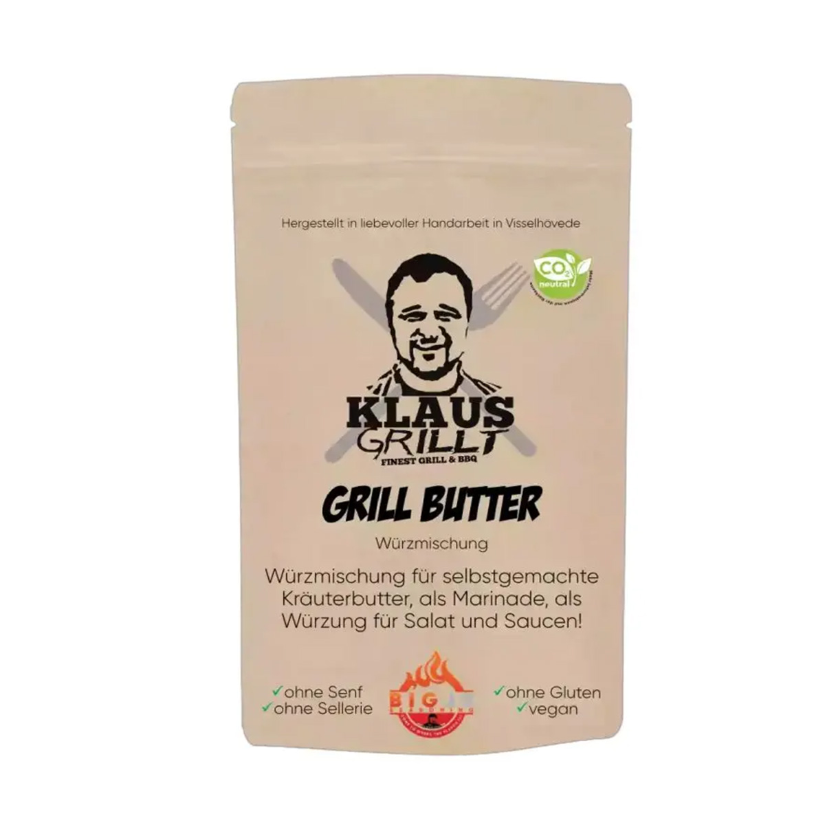 Klaus Grillt  Grill(t)butter 120 g Beutel