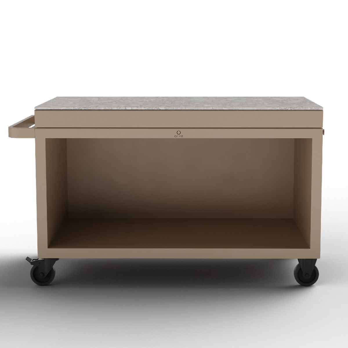 Ofyr Pro Connect, Mise en Place Modul Taupe, mit Rollen