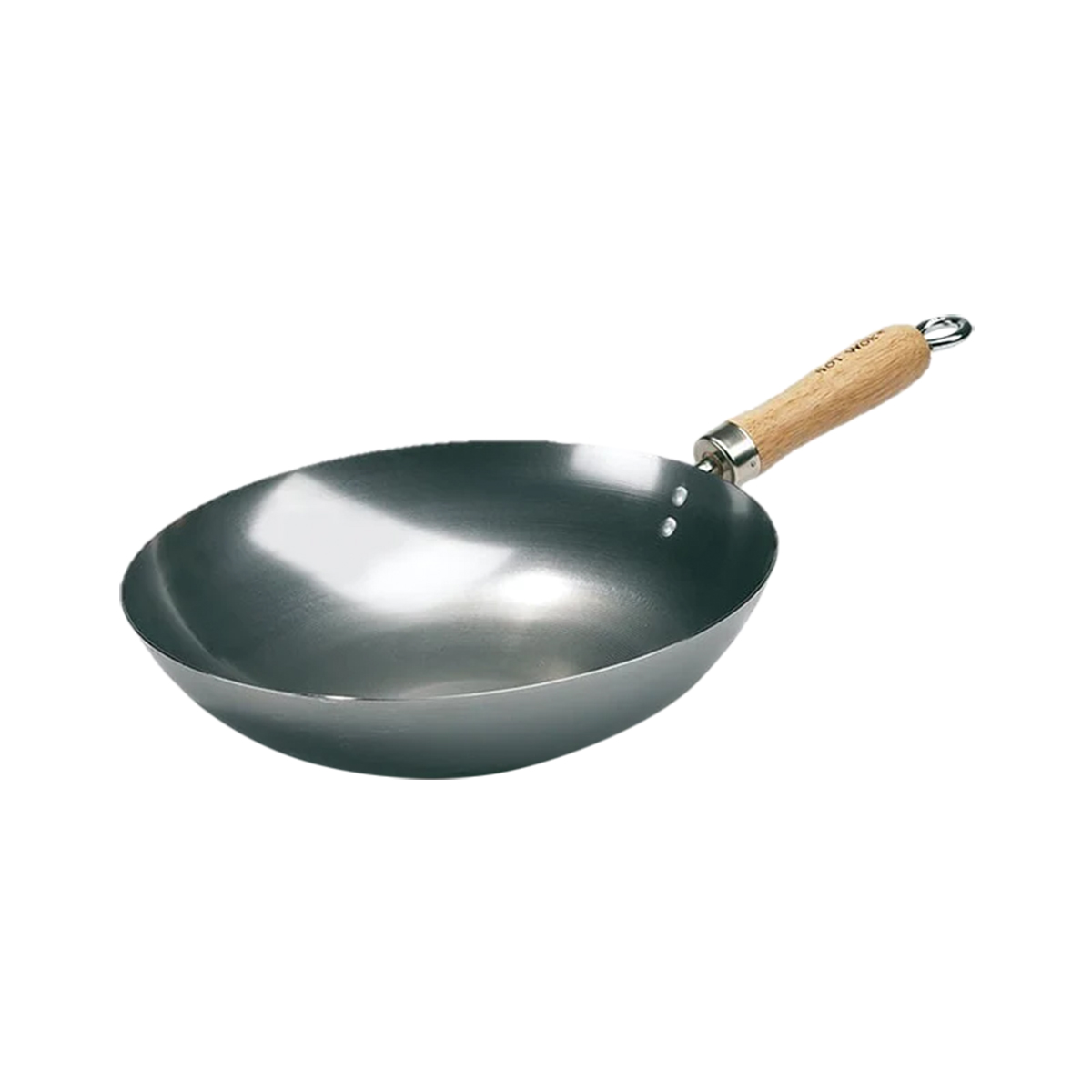 HOT WOK Wokpfanne ø 30cm aus Carbonstahl