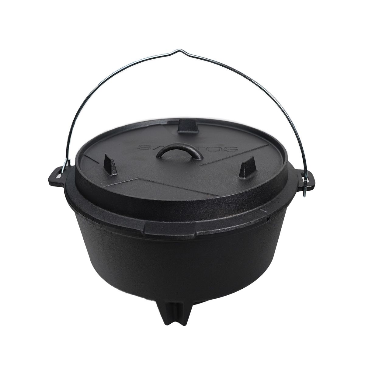 SANTOS Dutch Oven 9qt mit Füßen – Safe Stand Edition
