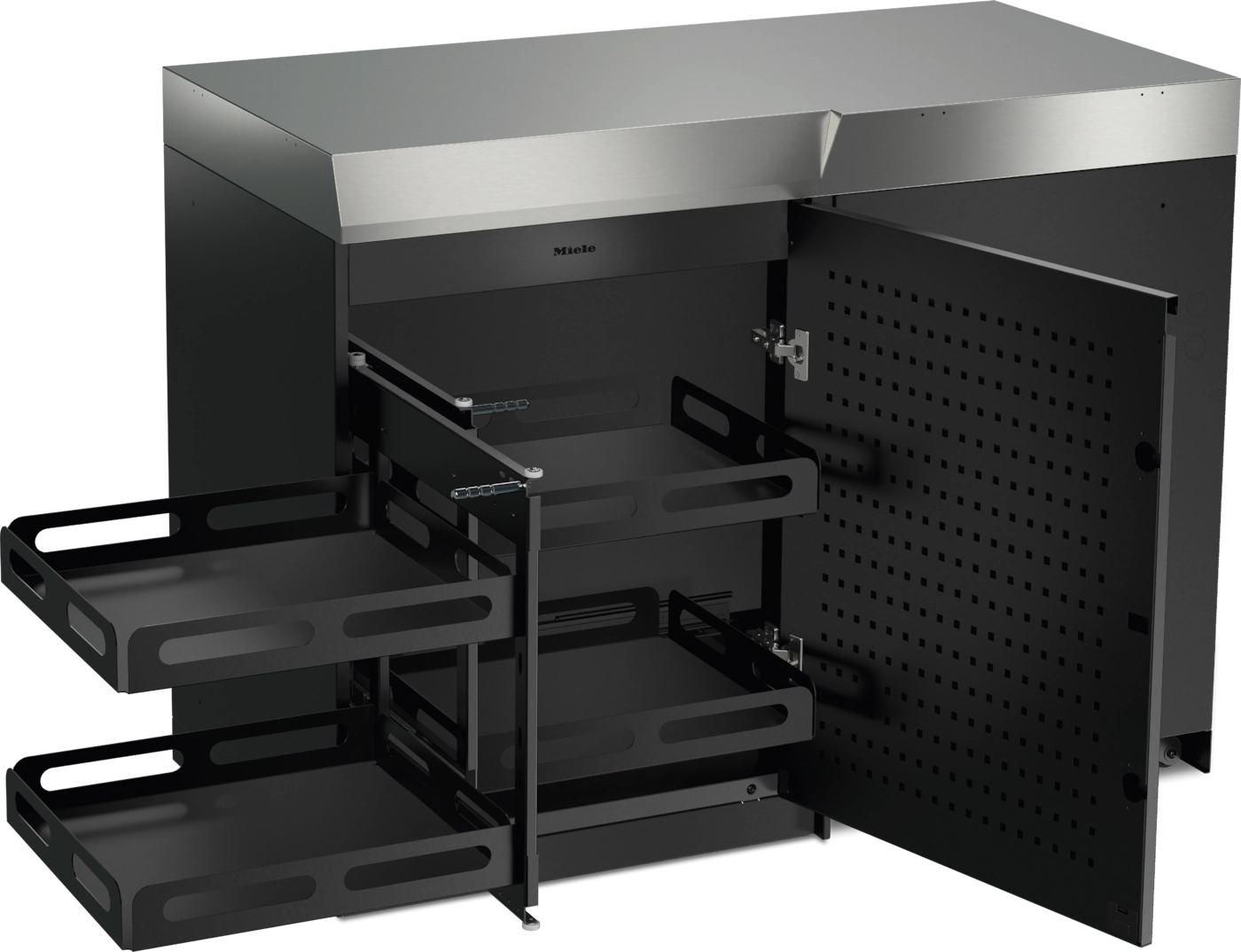 Miele Corner – Stauraum‑Eckmodul (90°)