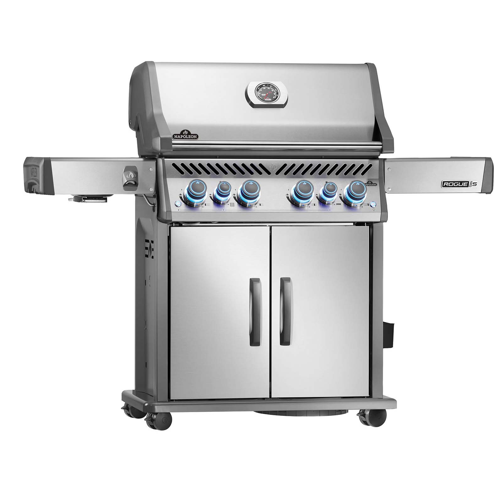Napoleon Rogue PRO-S 525 mit Edelstahl Rosten | Edelstahl | inkl. SANTOS XXL Plancha