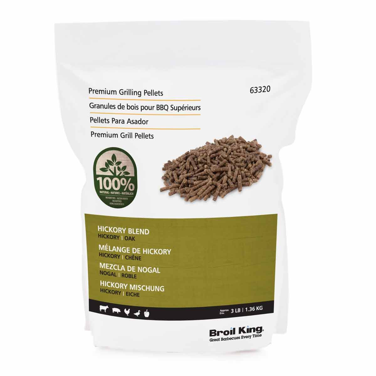 Broil King Grillpellets Hickory | 1,36 kg Broil King Grillpellets Hickory | 1,36 kg