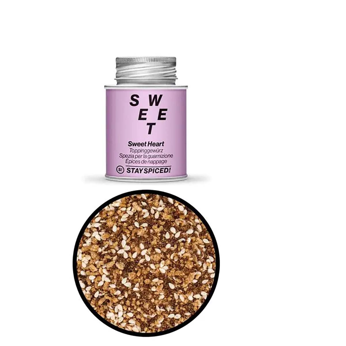 STAY SPICED !  Sweet Heart | Toppinggewürz | 80 g