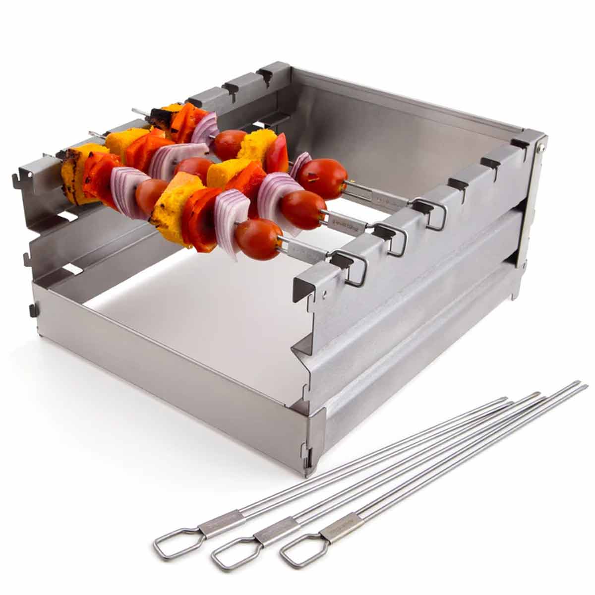 Broil King Infrarot Multi-Windschutz mit Doppelspießen