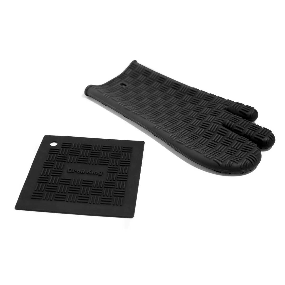 Broil King Topfhandschuh & Tuch hitzebeständig bis 260 °C, Silikon