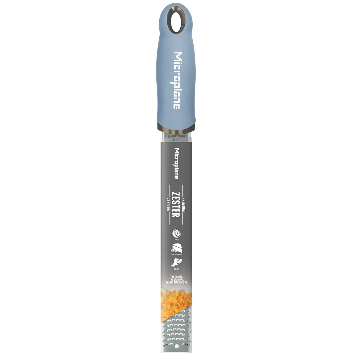 Microplane Premium Reibe / Zester, Küstenblau