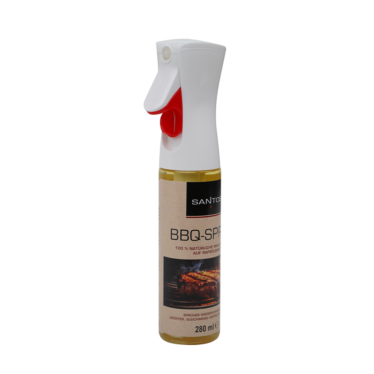 SANTOS Antihaft BBQ Grillspray 280 ml, 3er Set