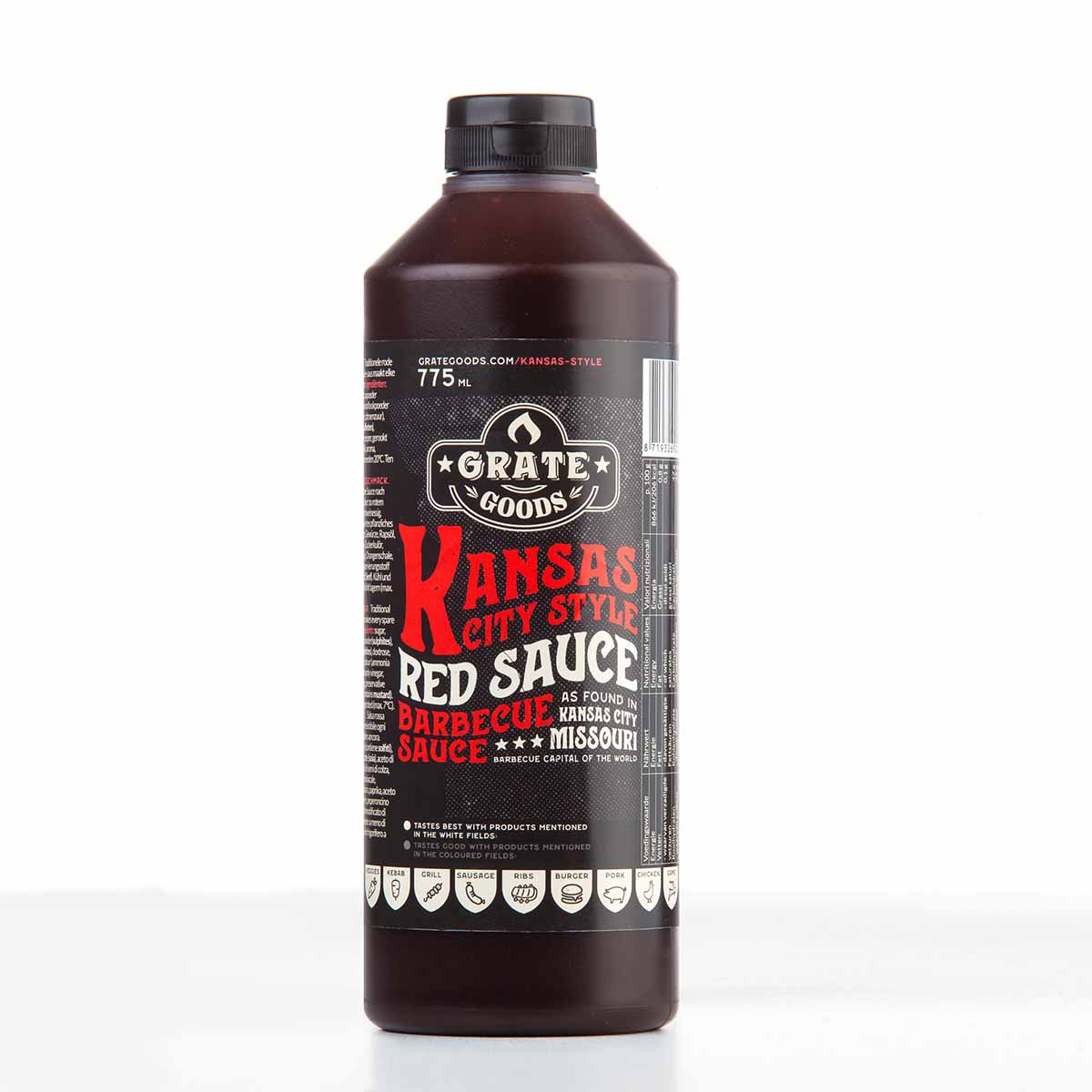 GG Kansas City Red Barbecue Sauce 775ml GG Kansas City Red Barbecue Sauce 775ml