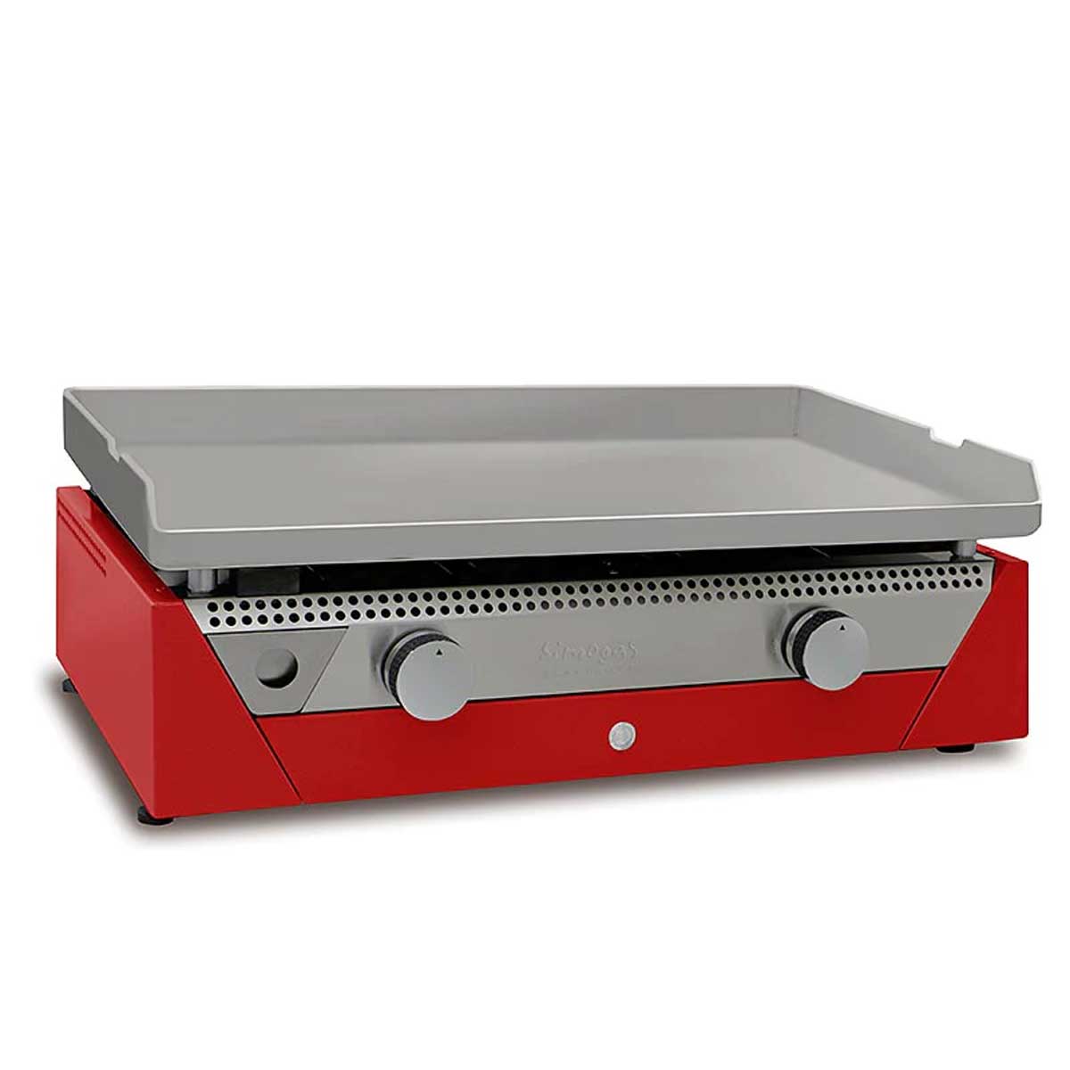 Simogas Profi-Rainbow Gas Planchagrill rot Simogas Profi-Rainbow Gas Planchagrill rot