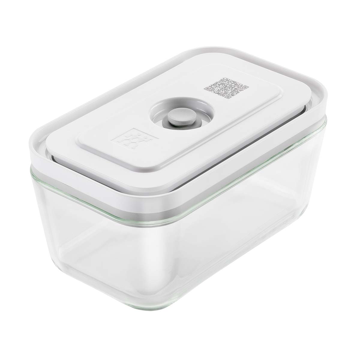 ZWILLING FRESH & SAVE Vakuumbox, M, Glas, weiß