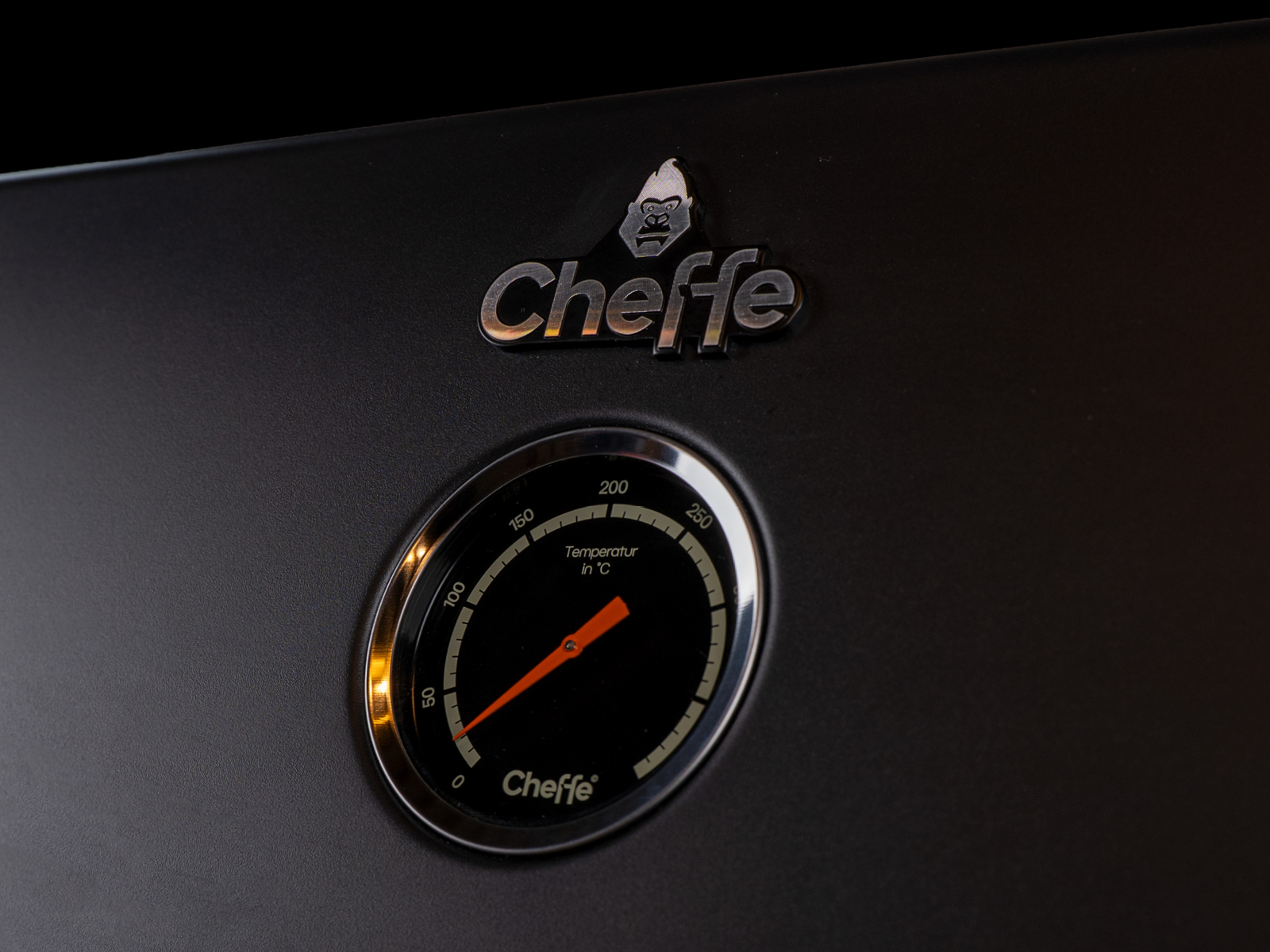 Cheffe G4 Gasgrilll 4-Brenner | Schwarz | inkl. Abdeckhaube