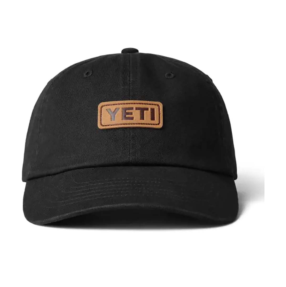 YETI | Cap | Leder Logo | Schwarz