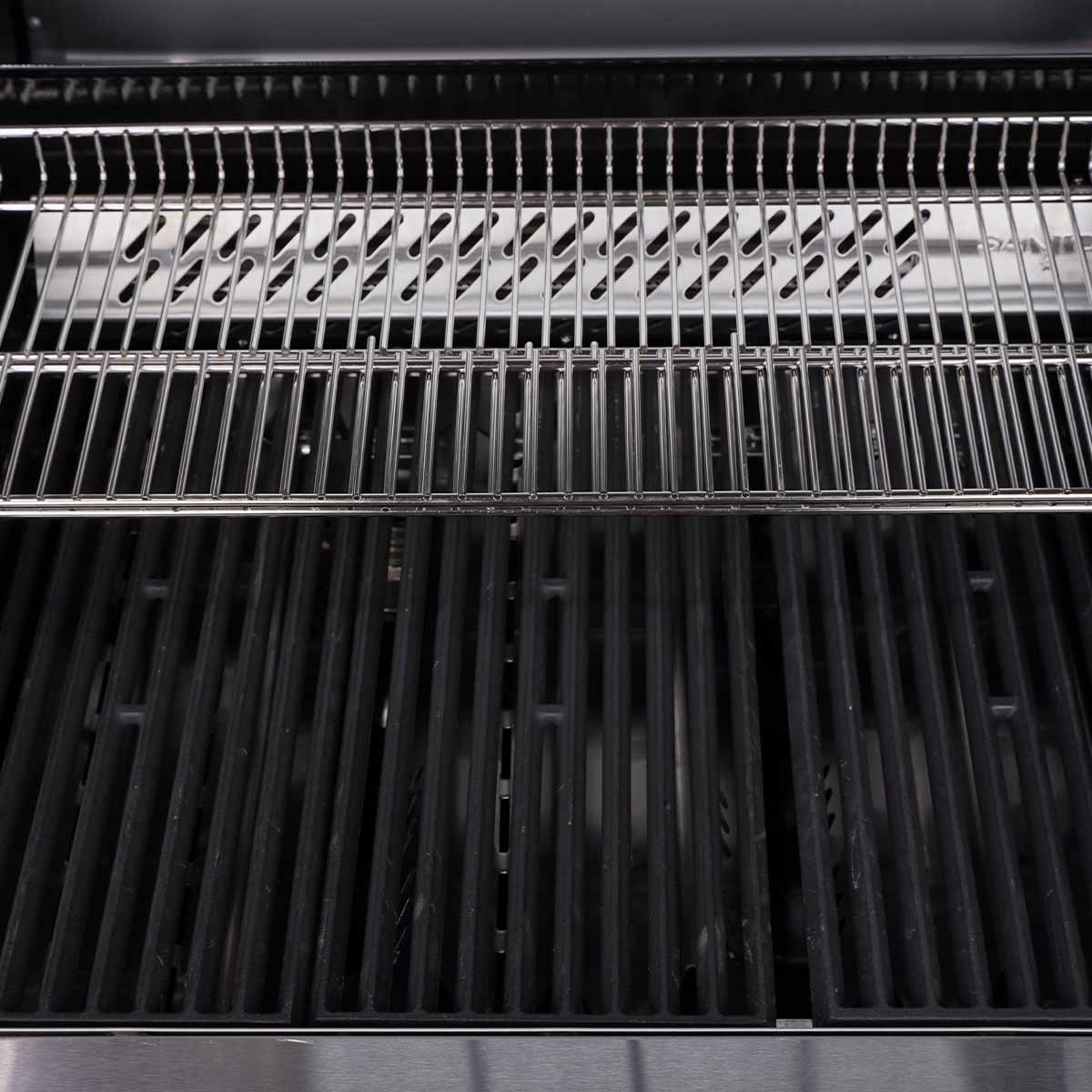 SANTOS S-318 Pro Edelstahl | Seiten- & Heckbrenner