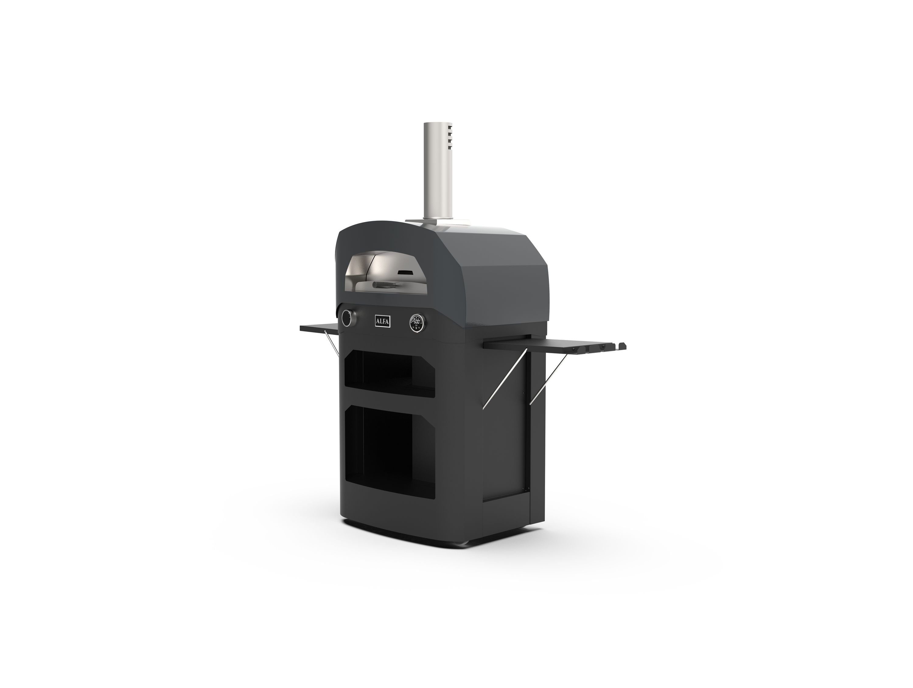 Alfa Forni- Base Evo Untergestell Schwarz
