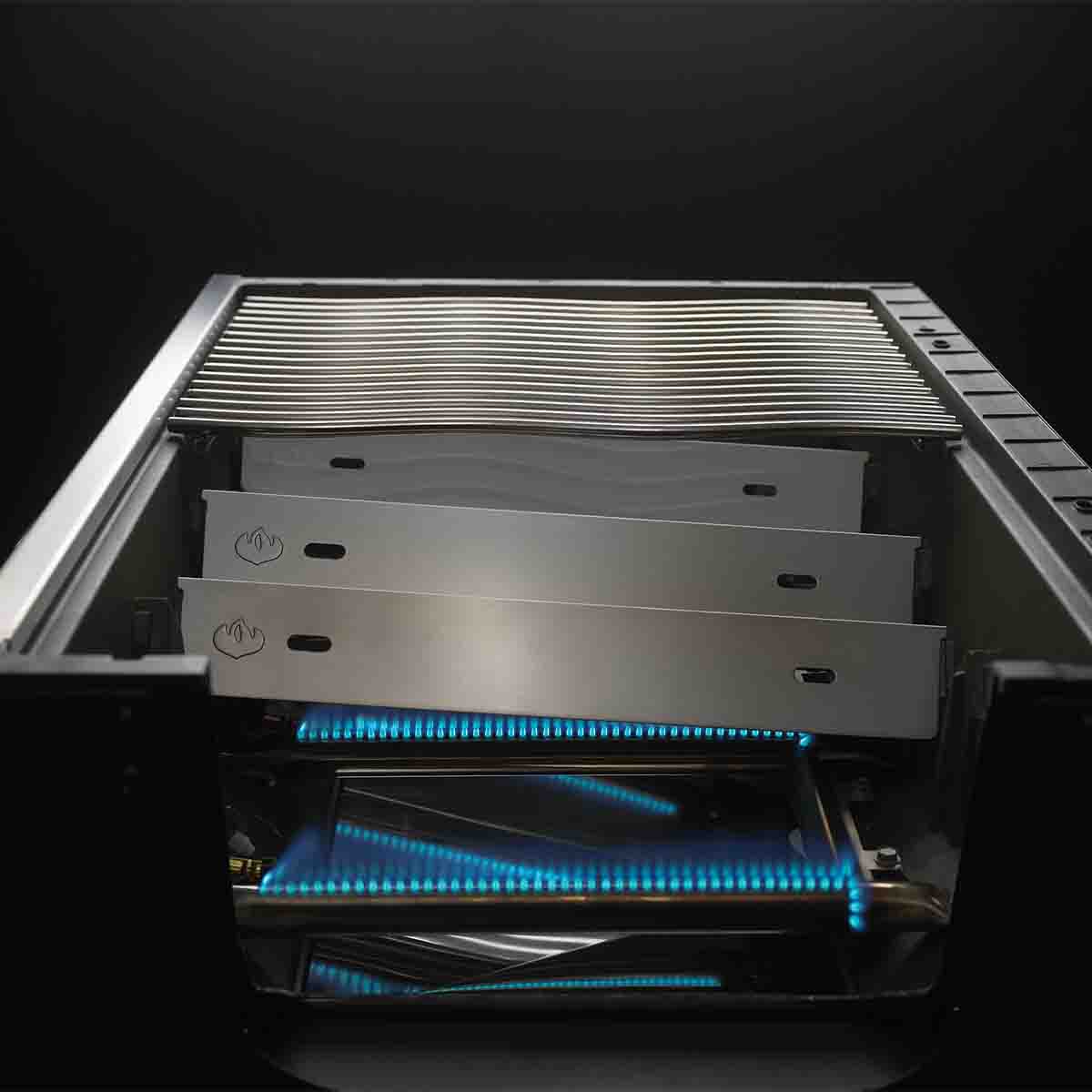 Napoleon Einbau Gasgrill Prestige PRO 500 | Edelstahl | Erdgas inkl. Drehspieß