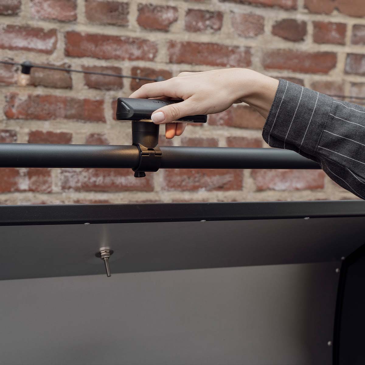 SANTOS Design Grilllampe |  automatisch steuerbar