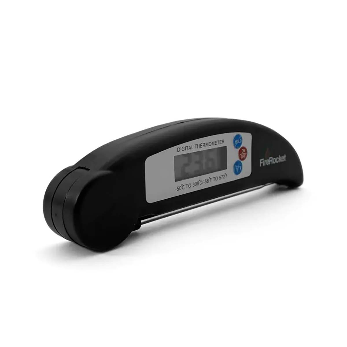 FireRocket BBQ Thermometer, Digital, Klappbar FireRocket BBQ Thermometer, Digital, Klappbar