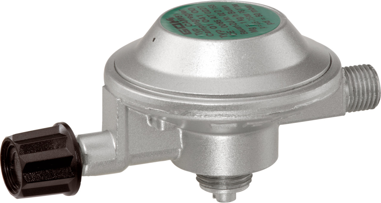 GOK Gasregler 50 mbar für Gaskartuschen