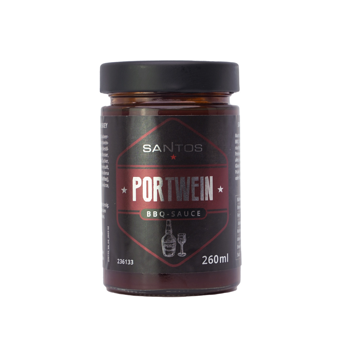 SANTOS Portwein BBQ Sauce SANTOS Portwein BBQ Sauce