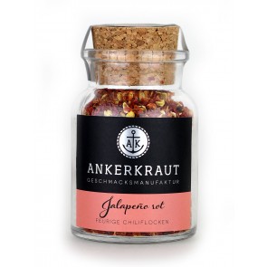 Ankerkraut Jalapeno rot  geschrotet 55g