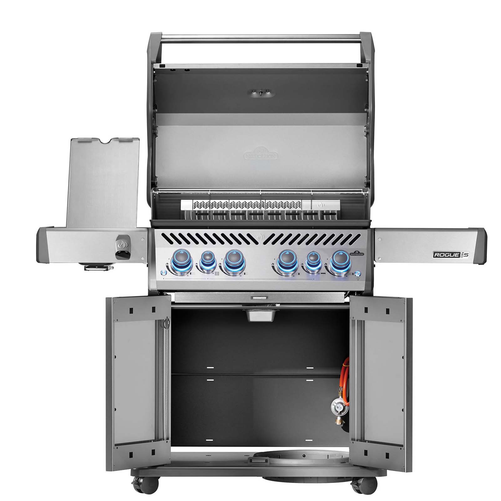 Napoleon Rogue PRO-S 525 mit Edelstahl Rosten | Edelstahl | inkl. SANTOS XXL Plancha