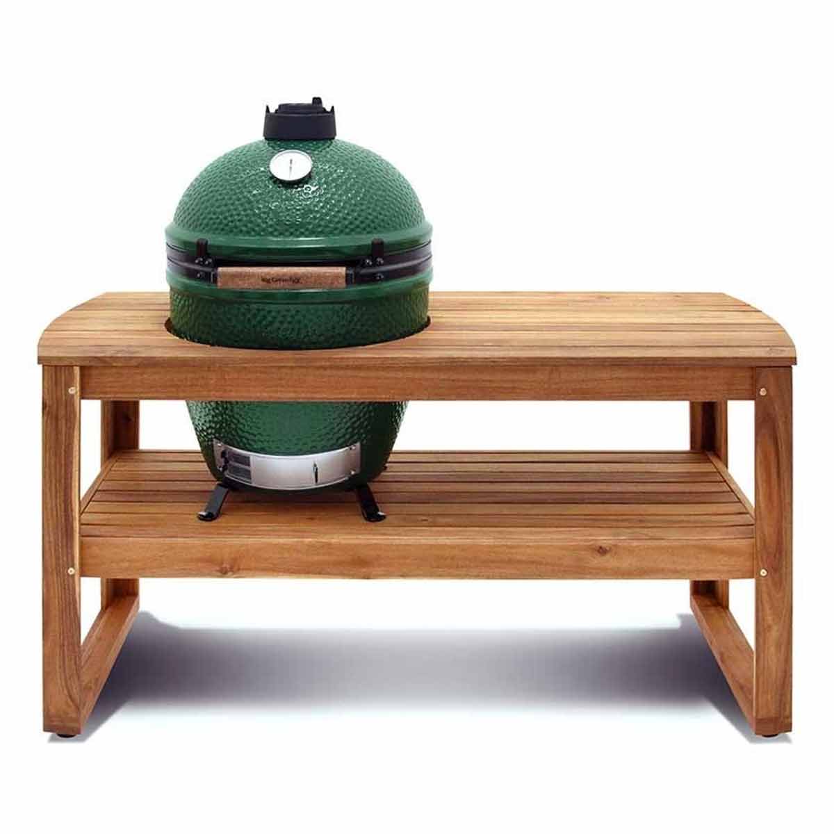 Big Green Egg Holztisch für Large aus Eukalyptusholz