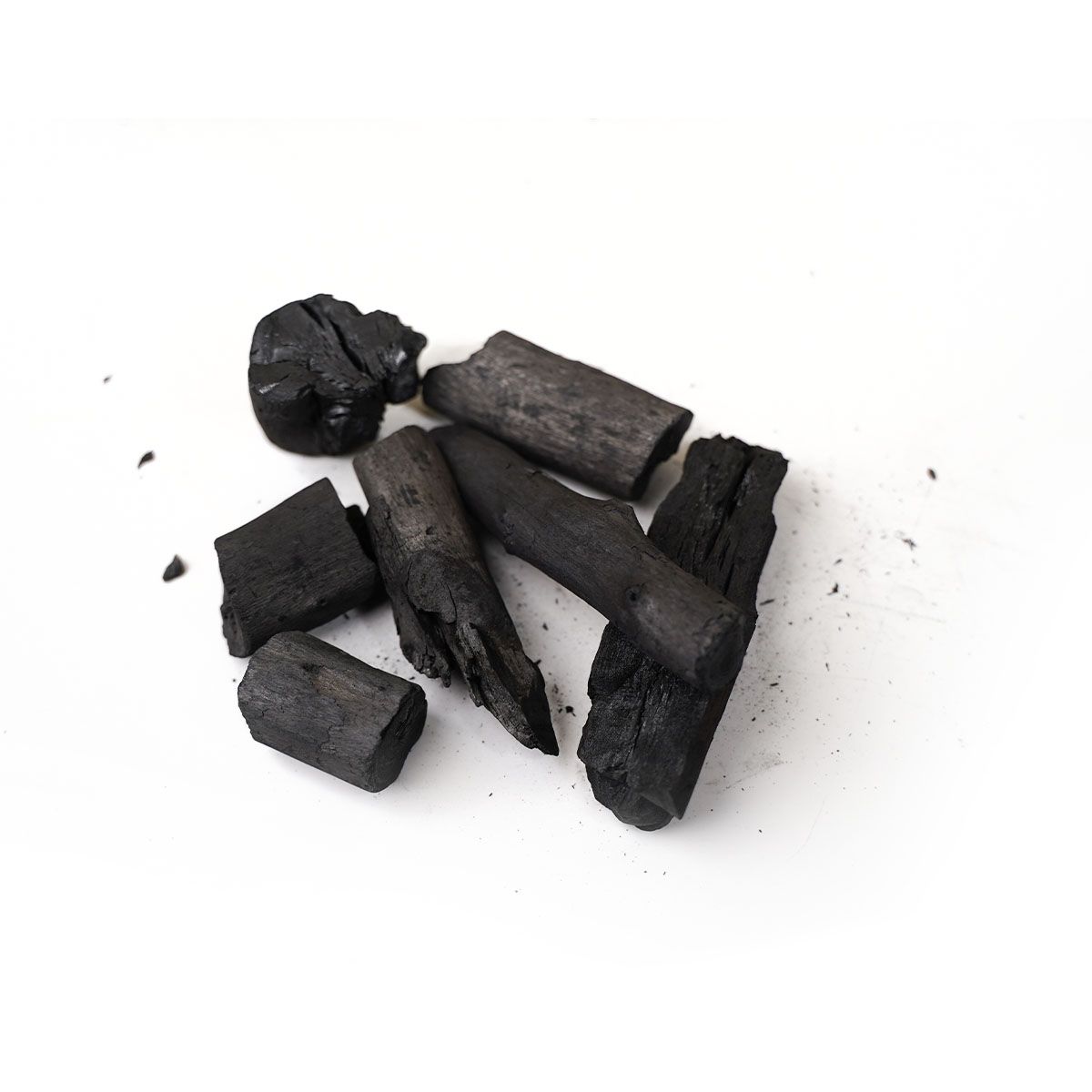 Santos Holzkohle-Set - Holzkohleanzünder, Grillkohle und Handschuhe 