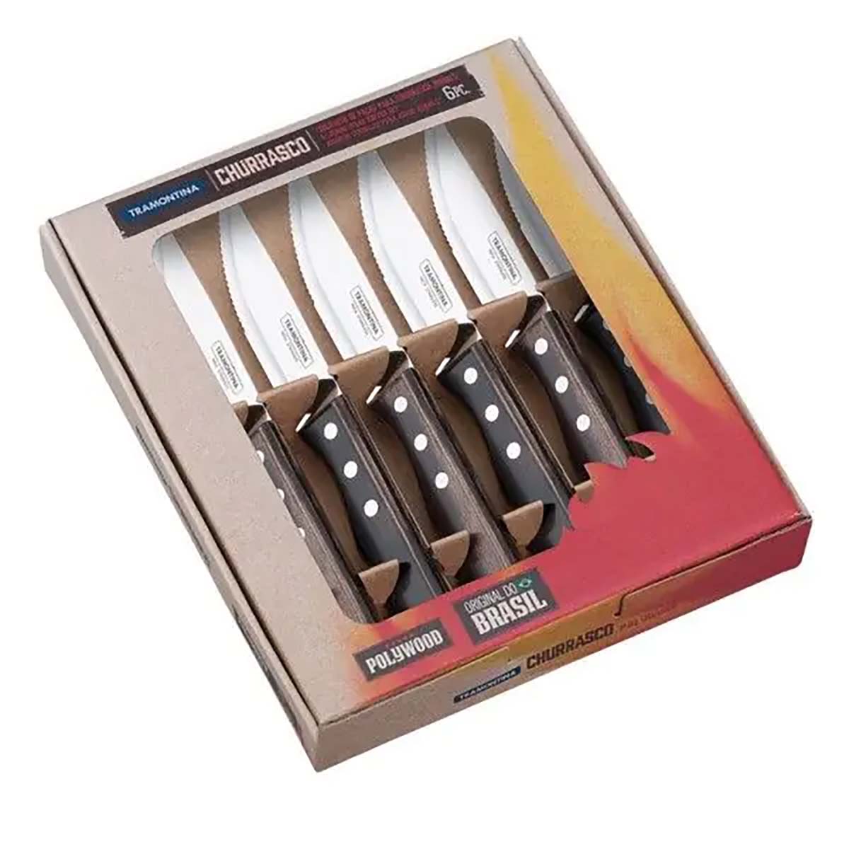 Tramontina | Jumbo-Steakmesser-Set | 6-tlg. FSC