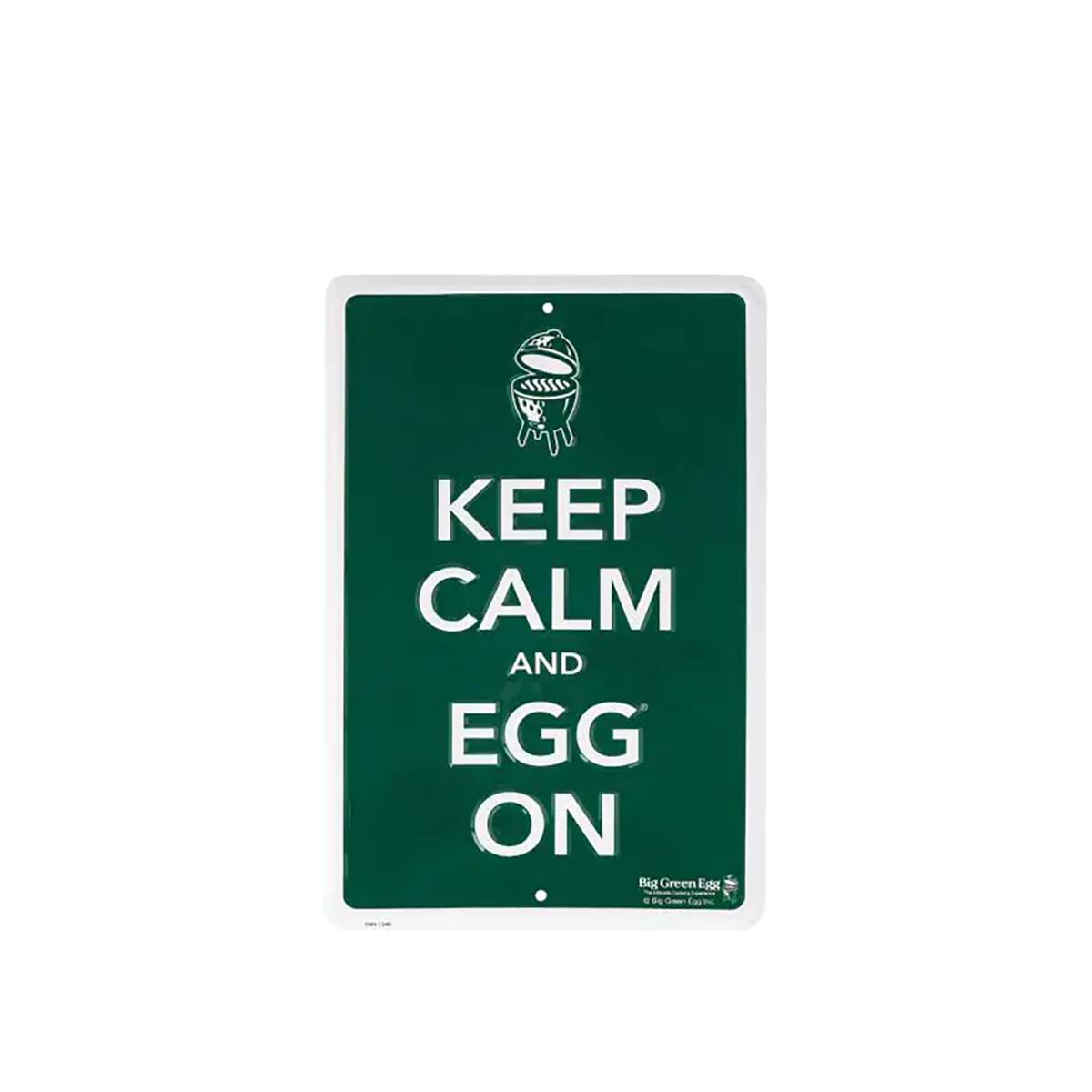 Big Green Egg | Keep Calm and Egg on | Dekoschild