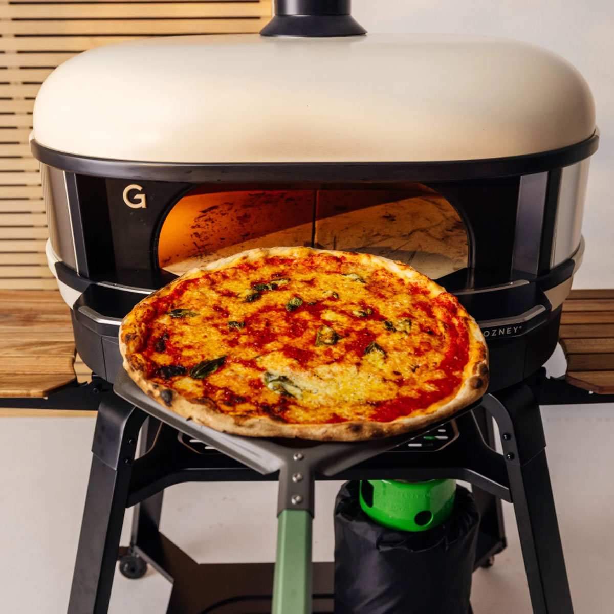 Gozney Dome Gen 2.0 Creme - Bundle, Gozney Pro Pizzaschieber XL 16"