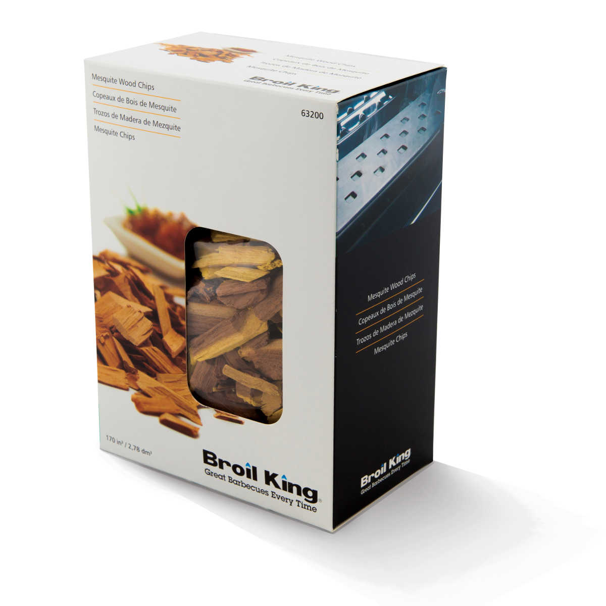 Broil King Mesquite Chips, 2,78 dm³ Verpackung