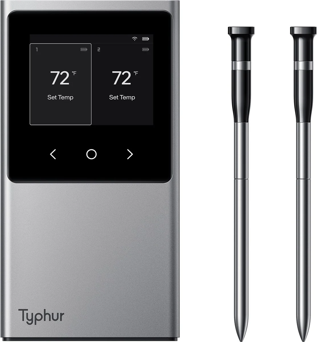 Typhur Bluetooth/WiFi Wireless Thermometerwith 2 Probes