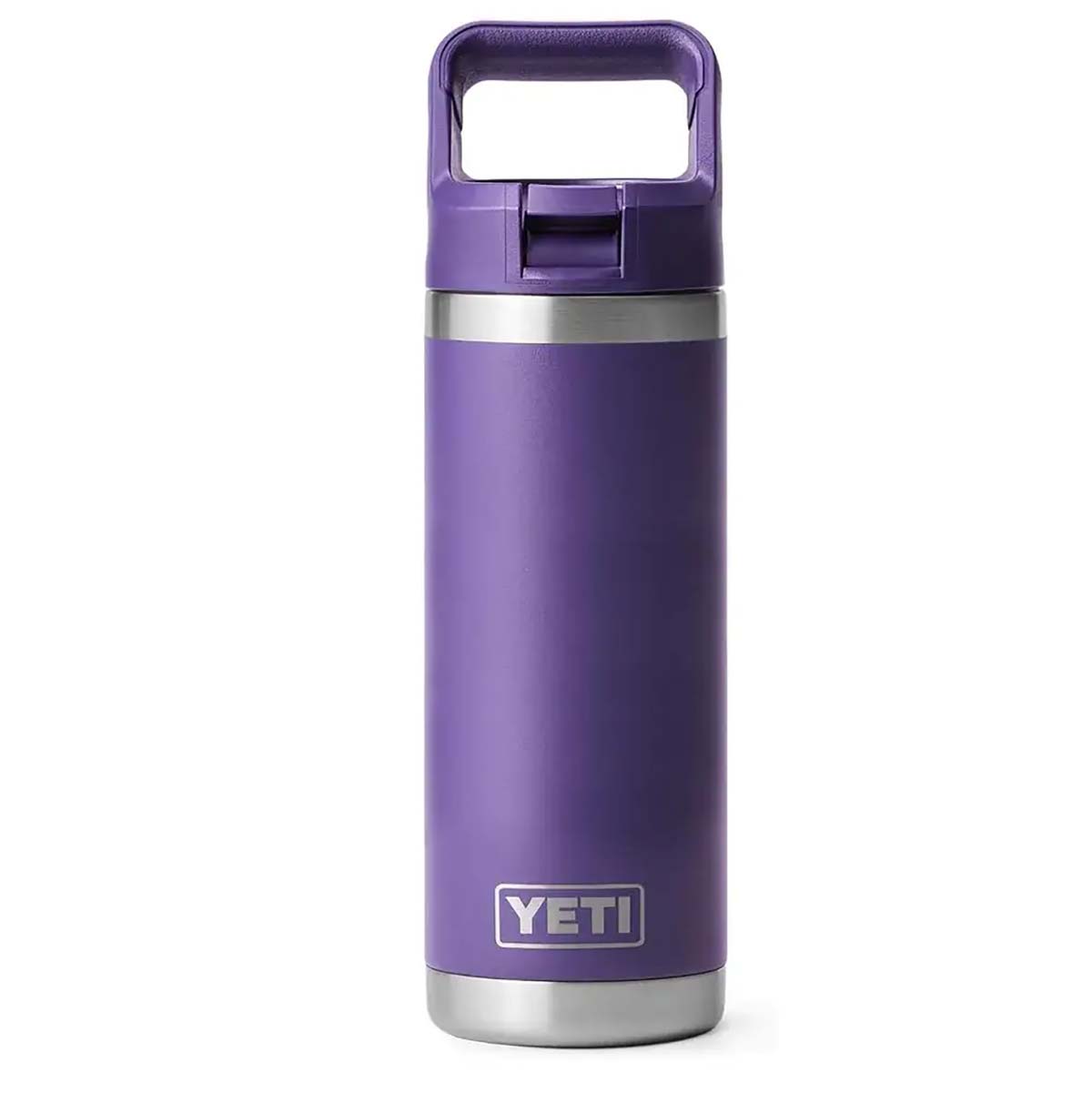 YETI | Rambler | Flasche mit Trinkhalm | Peak Purple | 18 oz / 532 ml
