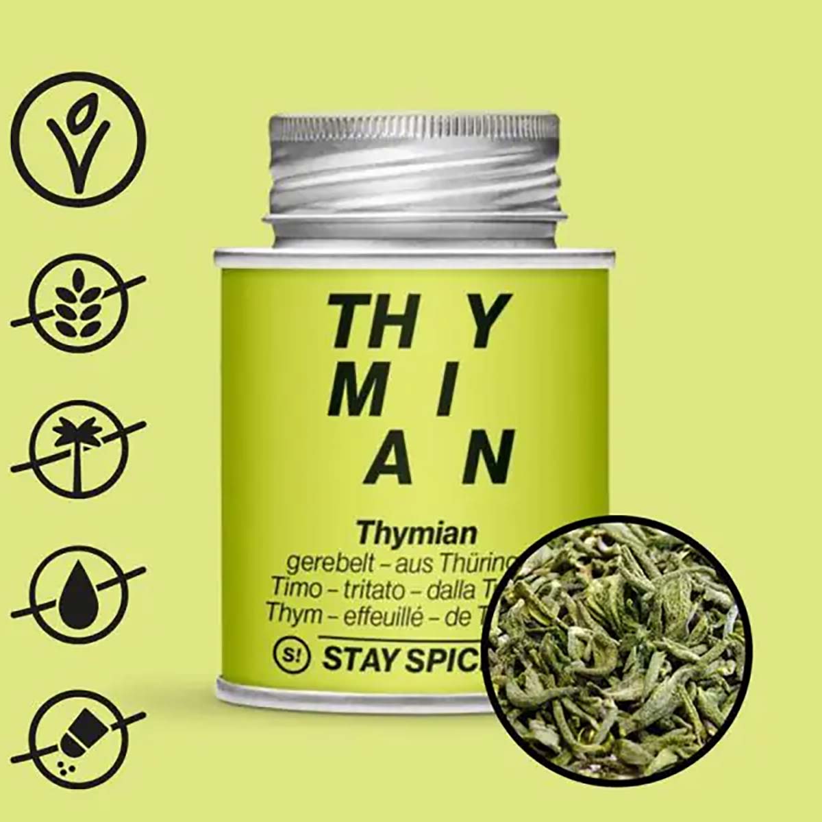 STAY SPICED ! Thymian gerebelt - original Thüringer | 25 g