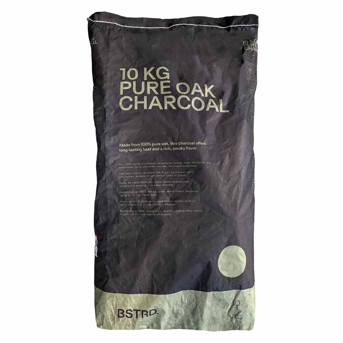 BSTRD. Pro Large Kamado Graphite Fire & Flavor Bundle, Eichenholzkohle