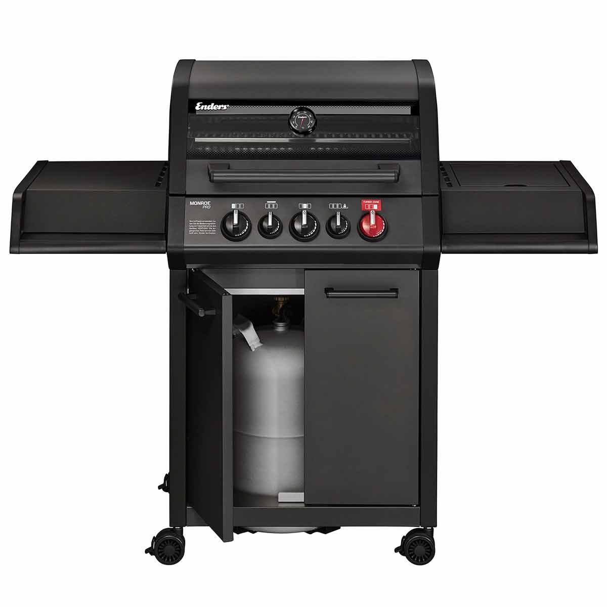 Enders Monroe Pro 3 SIK Turbo Shadow, 11kg Gasflasche im Unterschrank