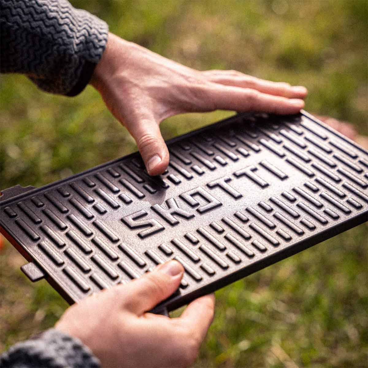 Skotti Kast Gusseisen Plancha Skotti Kast Gusseisen Plancha