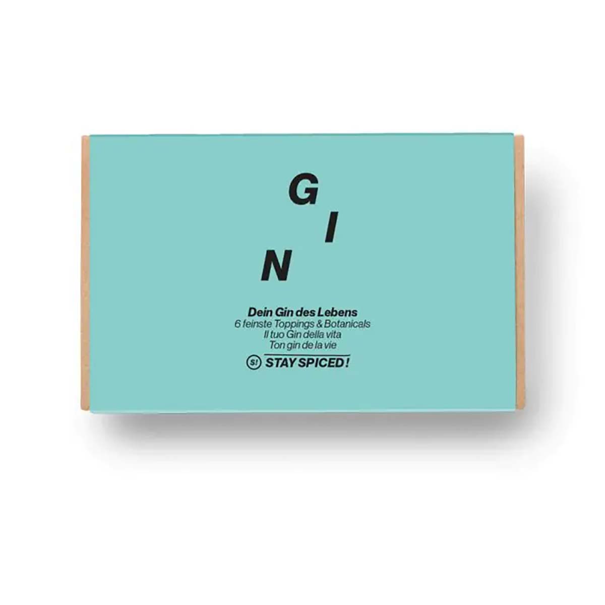 STAY SPICED !  GIN & BOTANICALS Geschenkbox | 6 x 170 ml Dose