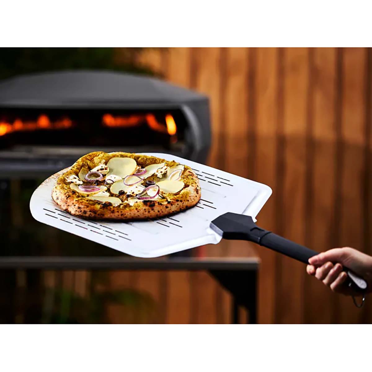 Witt | Pizzaschieber Aluminium | perforiert 14"/36 cm
