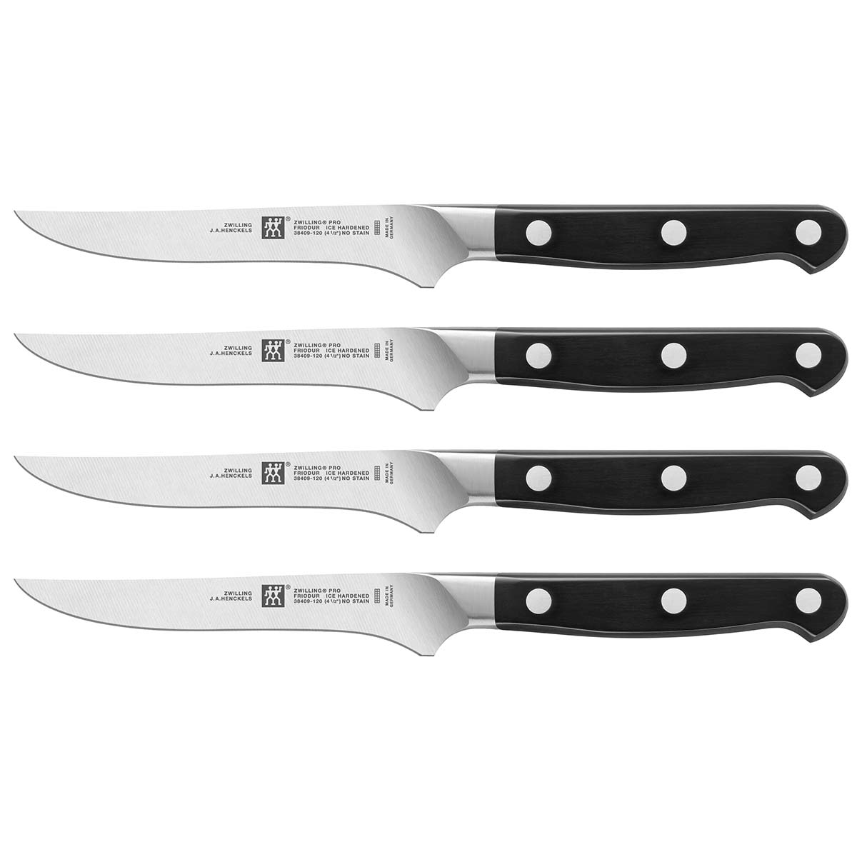 ZWILLING PRO Steakmesserset, 4er Set