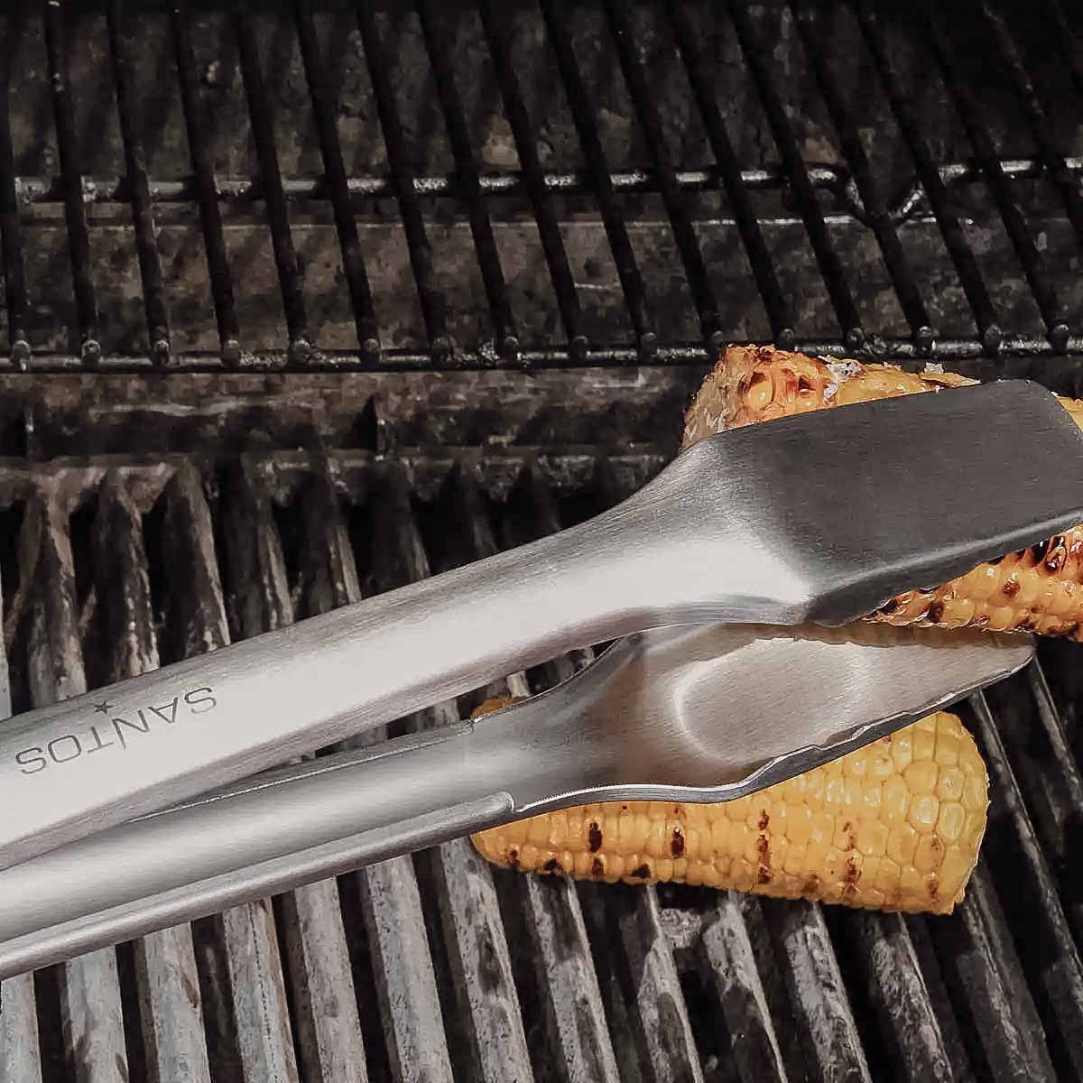 SANTOS BBQ-Grillbesteck | 3-teilig | Retoure