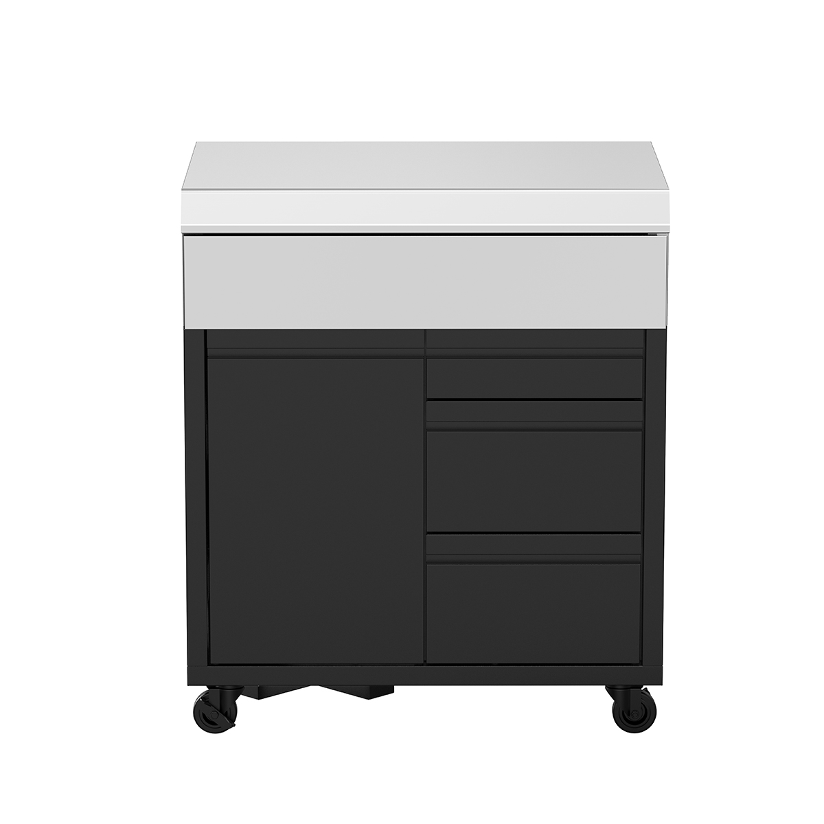 Cheffe G4 Modular-Grill XL200 – Basismodul+ Einzelmodul Kochfeld + Doppelmodul Stauraum