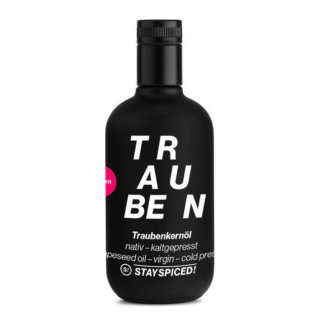 STAY SPICED | Traubenkernöl, 500ml Flasche